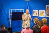 Посетители выставки-форума «Радость Слова» встретились с писателем Виктором  Николаевым 