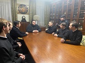 Студенты Московской духовной академии побывали на экскурсии в Издательском совете