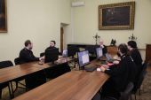 В Издательском совете состоялось очередное заседание рабочей группы по кодификации акафистов