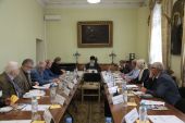 В Издательском совете состоялось рабочее заседание Палаты попечителей Патриаршей литературной премии