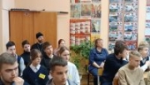 Работа проекта «Русские писатели: путь к Богу» в Калуге продолжилась беседой со школьниками о труде и таланте