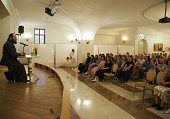 В Пятигорской епархии на выставке «Радость Слова» прошли встречи со священником Павлом Островским